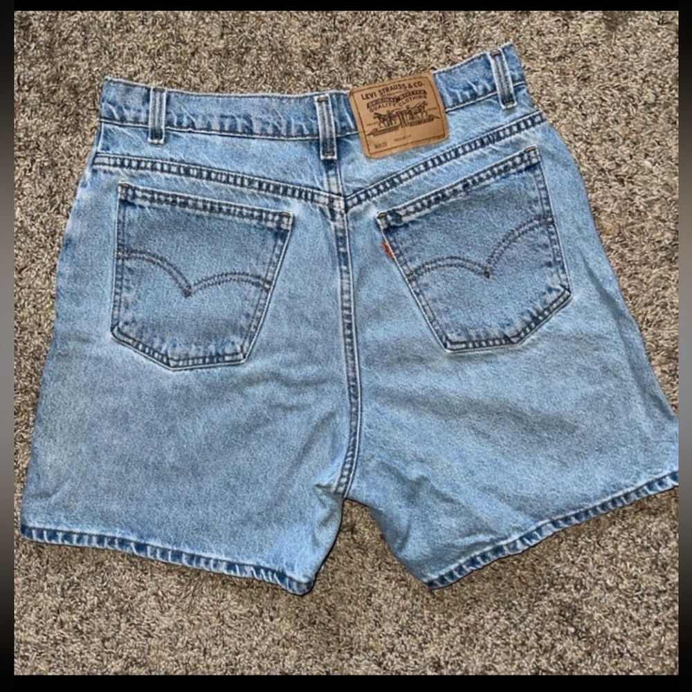 Vintage 96 Levi Orange Tab Shorts